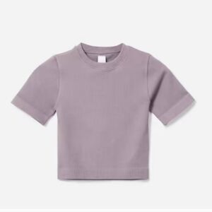 Everlane Purple Boxy Short Sleeve T-Shirt